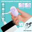 Hion Taschenalarm Frauen,130DB Wiederaufladbar Persönlicher Selbstverteidigung Alarm mit LED-Beleuchtung,Panikalarm Handtaschenalarm Schlüsselanhänger für Frauen,Kinder,ältere Menschen（Violett）