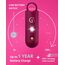 Vantamo Taschenalarm Extra Laut 130dB Mit 2 Lautsprechern Für Selbstverteidigung Frauen, Hell Taschenlampe & Batteriewarnung, Alarm Für Frauen Unterwegs Mit Schlüsselanhänger