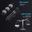 LUMINTOP EDC01 Mini LED kleine Taschenlampe 120 Lumen Superhelle, Schlüsselanhänger lampe, 3 Modi, IPX8 wasserdicht(Schwarz)