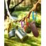 Caianwin 10 Stück Bunt Karabinerhaken Klein 5cm, Aluminium Karabiner mit Schlüsselringe Outdoor Schlüsselanhänger für Schlüssel, Camping, Rucksack, Angeln (10 Farben)