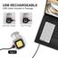 T-SUN Tragbare Mini LED Arbeitsleuchte Schlüsselanhänger Taschenlampe 7 Modi 800 Lumen Wiederaufladbare Inspektionsleuchten mit Flaschenöffner Magnetfuß für Camping Reparatur Notbeleuchtung (2 PCS)