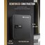 Uniclife 20 Position Schlüssel Kabinett mit Kombination Lock Resettable Black Digital Security Storage Box Steel Key Organizer mit bunten Schlüsselanhänger Etiketten Aufkleber und Haken