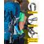 3 Stück Karabiner Schlüsselanhänger, Karabinerhaken Klein Metall Schlüsselkarabiner Carabiner, Schlüsselring mit Karabiner für Aufhängen im Rucksack, Autoschlüssel (Silber)