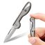 KeyUnity KK05 Titan Taschenmesser Klein Mini-Edc Messer Rasiermesserscharfe Kleines Klappmesser, Leichtes EDC Schlüsselanhänger Messer für Camping, Wandern und Outdoor