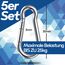 GARSIDURO® Edelstahl Karabiner | 5er Set 3x30 mm | Karabinerhaken DIN 5299 rostfrei | Feuerwehr-Karabiner mit Schnappverschluss geeignet als Schlüsselanhänger oder für Schwerlast und Hundeleine