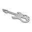 Geschenkartikel: ROMINOX Key Tool Guitar, 19 Funktionen, Keytool Schlüsselanhänger Gitarre, E-Gitarre, Edelstahl Multitool, Multifunktionswerkzeug, Kleinigkeit für Adventskalender