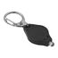 Namvo 6er-Pack Mini-LED-Taschenlampen-Schlüsselanhänger, ultrahelle Schlüsselanhänger-Licht-Taschenlampe mit Federkarabiner (schwarz)
