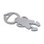 Geschenkartikel: ROMINOX Shop Tool // Best Buddy – 11 Funktionen, Einkaufswagenlöser mit Zusatzfunktionen, Edelstahl Keytools, Multifunktionswerkzeug, Kleinigkeit für Adventskalender