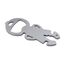 Geschenkartikel: ROMINOX Shop Tool // Best Buddy – 11 Funktionen, Einkaufswagenlöser mit Zusatzfunktionen, Edelstahl Keytools, Multifunktionswerkzeug, Kleinigkeit für Adventskalender