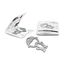 Geschenkartikel: ROMINOX Key Tool // Little Genius,13 Funktionen, Keytool Schlüsselanhänger, Edelstahl Multitool, Multifunktionswerkzeug, auf Reisen oder im Urlaub, Kleinigkeit für Adventskalender