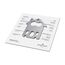 Geschenkartikel: ROMINOX Key Tool // House – 21 Funktionen, Umzug, Einzug, Richtfest, Keytool Schlüsselanhänger, Edelstahl Multitool, Multifunktionswerkzeug, Kleinigkeit für Adventskalender