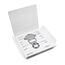 Geschenkartikel: ROMINOX Key Tool // Football – 18 Funktionen, Keytool Schlüsselanhänger Fußball-Fan, Multitool, Multifunktionswerkzeug, Fußball EM, World Cup, Kleinigkeit für Adventskalender