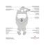 Geschenkartikel: ROMINOX Key Tool // Santa Frohe Weihnachten, Weihnachtsmann, 15 Funktionen, Keytool Schlüsselanhänger, Einkaufswagenlöser, Multitool, Multifunktionswerkzeug für Adventskalender