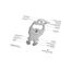 Geschenkartikel: ROMINOX Key Tool // Santa Frohe Weihnachten, Weihnachtsmann, 15 Funktionen, Keytool Schlüsselanhänger, Einkaufswagenlöser, Multitool, Multifunktionswerkzeug für Adventskalender