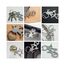 Geschenkartikel: ROMINOX Key Tool Bicycle, 19 Funktionen, Schlüsselanhänger Fahrrad, Mountainbike, Gravel Bike, Edelstahl Multitool, Multifunktionswerkzeug, Kleinigkeit für Adventskalender