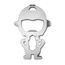 Geschenkartikel: ROMINOX Key Tool // Little Genius,13 Funktionen, Keytool Schlüsselanhänger, Edelstahl Multitool, Multifunktionswerkzeug, auf Reisen oder im Urlaub, Kleinigkeit für Adventskalender