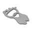 Geschenkartikel: ROMINOX Key Tool // Little Shopper, 14 Funktionen, Keytool Schlüsselanhänger, Edelstahl Multitool, Multifunktionswerkzeug, auf Reisen oder im Urlaub, Kleinigkeit für Adventskalender