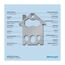 Geschenkartikel: ROMINOX Key Tool // House – 21 Funktionen, Umzug, Einzug, Richtfest, Keytool Schlüsselanhänger, Edelstahl Multitool, Multifunktionswerkzeug, Kleinigkeit für Adventskalender