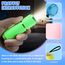 TaimeiMao 4 Stück Mini LED Taschenlampe mit 9 LED, Taschenlampen mit Lanyard und Gummigriff, Superhelle Mini Led Taschenlampe,Taschenlampe Wasserdicht für Haushalt Auto Outdoorarbeit Reisen Camping