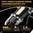 TaimeiMao Superhelle Mini-Schlüsselanhänger, Superhelle Mini Led Taschenlampe, Taschenlampe LED Aufladbar, Taschenlampe Wasserdicht für Haushalt Auto Outdoorarbeit Reisen Camping(9cm)