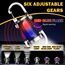 TaimeiMao Superhelle Mini-Schlüsselanhänger, Superhelle Mini Led Taschenlampe, Taschenlampe LED Aufladbar, Taschenlampe Wasserdicht für Haushalt Auto Outdoorarbeit Reisen Camping(9cm)