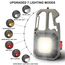 T-SUN Tragbare Mini LED Arbeitsleuchte Schlüsselanhänger Taschenlampe 7 Modi 800 Lumen Wiederaufladbare Inspektionsleuchten mit Flaschenöffner Magnetfuß für Camping Reparatur Notbeleuchtung (4 PCS)