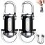 TaimeiMao 2 Stück 1200LM Superhelle Mini-Schlüsselanhänger, Superhelle Mini Led Taschenlampe, Taschenlampe LED Aufladbar, taschenlampe Wasserdicht für Haushalt Auto Outdoorarbeit Reisen Camping