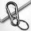 KMKANPO 8 Stück karabinerhaken klein,karabinerhaken schlüsselanhänger,schlüssel karabiner,Carabiner Schlüsselanhänger,Schlüsselring mit Karabiner,für Schlüssel, Rucksäcke und Charms,Autoschlüssel
