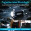 2 Stück Portable Rechargeable Bright Keychain Flashlight Phone Charger,1200LM Mini-Schlüsselanhänger, Superhelle Mini Led Taschenlampe, Taschenlampe Wasserdicht für Haushalt Auto Reisen Camping