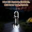 Portable Rechargeable Bright Keychain Flashlight Phone Charger,mit Power Bank für Outdoor,1200LM Superhelle Mini-Schlüsselanhänger, Superhelle Mini Led Taschenlampe, Taschenlampe Wasserdicht für Haush