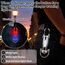 TaimeiMao Superhelle Mini-Schlüsselanhänger, Superhelle Mini Led Taschenlampe, Taschenlampe LED Aufladbar, Taschenlampe Wasserdicht für Haushalt Auto Outdoorarbeit Reisen Camping(Silber)