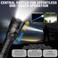 TaimeiMao LED Taschenlampe Aufladbar, 2000L Extrem Helle Zoombares Taschenlampen mit 3 Lichtmodi & Langer Betriebsdauer, Taschenlampe Wasserdicht für Haushalt Auto Outdoorarbeit Reisen Camping