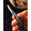 KeyUnity KK05 Kleines Titan-Klappmesser, Mini-Edc Messer mit integriertem Schlüsselloch, Leichtes Schlüsselanhänger Messer für Camping (Riss)