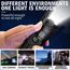 TaimeiMao LED Taschenlampe Aufladbar, 2000L Extrem Helle Zoombares Taschenlampen mit 3 Lichtmodi & Langer Betriebsdauer, Taschenlampe Wasserdicht für Haushalt Auto Outdoorarbeit Reisen Camping