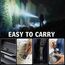 TaimeiMao LED Taschenlampe Aufladbar, 2000L Extrem Helle Zoombares Taschenlampen mit 3 Lichtmodi & Langer Betriebsdauer, Taschenlampe Wasserdicht für Haushalt Auto Outdoorarbeit Reisen Camping