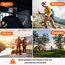MyIdeaz Karabinerhaken 5er Set - 100 mm x 10 mm groß mit Schnappverschluss aus hochwertigem Premiumstahl für Camping, Wandern, Schlüsselanhänger, Karabiner bis 350 kg