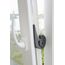 WENKO Multi-Stop Mod. Multi-STOP vielseitiger Tür-& Fensterstopper Puffer Türpuffer Keil Fingerschutz für Türen Fenster & Schubladen flexibel anpassbar aus Kunststoff Maße 11,8 x 7,7 x 2,5cm Anthrazit