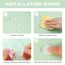 Vicloon Türstopper, 12 Stück Dezente Türpuffer Transparent, 20 * 5mm Silicone Türstopper Wand, Selbstklebend Transparent​ Runde für Türklinkenpuffer, Schützende Tür Stoßstange Wand Schalldämpfer