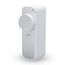 Homematic IP Türschlossantrieb – pro, weiß-silber, Smart Home, permanente Türüberwachung, Smart Lock, elektronsiches Türschloss, einfach nachrüsten, Tür steuern per App, Alexa & Google Home, 162822A0