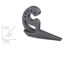 WENKO Multi-Stop Mod. Multi-STOP vielseitiger Tür-& Fensterstopper Puffer Türpuffer Keil Fingerschutz für Türen Fenster & Schubladen flexibel anpassbar aus Kunststoff Maße 11,8 x 7,7 x 2,5cm Anthrazit