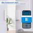 WELOCK Door Sensor, Türsensor für WELOCK Elektronisches Türschloss, Mitteilungen (Tür offen, geschlossen) aus der Ferne, Bluetooth, Zubehör für Smart Lock, weiß