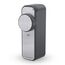 Homematic IP Türschlossantrieb – pro, anthrazit-silber, Smart Home, permanente Türüberwachung, Smart Lock, elektronsiches Türschloss, einfach nachrüsten, steuern per App, Alexa & Google Home, 162826A0