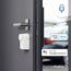 Homematic IP Smart Home Türschlossantrieb + Keypad, elektronisches Türschloss, Smart Lock nachrüstbar ohne Umbau, steuerbar per Codeschloss und Zahlencode aber auch per App, Alexa & Google Assistant