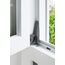WENKO Multi-Stop Mod. Multi-STOP vielseitiger Tür-& Fensterstopper Puffer Türpuffer Keil Fingerschutz für Türen Fenster & Schubladen flexibel anpassbar aus Kunststoff Maße 11,8 x 7,7 x 2,5cm Anthrazit