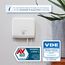 Homematic IP Smart Home Türschlossantrieb + Keypad, elektronisches Türschloss, Smart Lock nachrüstbar ohne Umbau, steuerbar per Codeschloss und Zahlencode aber auch per App, Alexa & Google Assistant