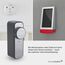 Homematic IP Türschlossantrieb – pro, anthrazit-silber, Smart Home, permanente Türüberwachung, Smart Lock, elektronsiches Türschloss, einfach nachrüsten, steuern per App, Alexa & Google Home, 162826A0