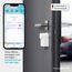 Homematic IP Smart Home Türschlossantrieb, elektronisches Türschloss, Smart Lock ohne Umbau, Türöffner per App, Alexa & Google Assistant, 154952A0