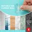 Vicloon Türstopper, 12 Stück Dezente Türpuffer Transparent, 40 * 8mm Silicone Türstopper Wand, Selbstklebend Transparent​ Runde für Türklinkenpuffer, Schützende Tür Stoßstange Wand Schalldämpfer