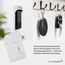 Homematic IP Smart Home Türschlossantrieb, elektronisches Türschloss, Smart Lock ohne Umbau, Türöffner per App, Alexa & Google Assistant, 154952A0