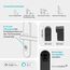 Homematic IP Access Point 2 + Türschlossantrieb anthrazit + Keypad, Smart Home, elektronisches Türschloss, Smart Lock nachrüstbar ohne Umbau, steuerbar per Codeschloss, App, Alexa & Google Home